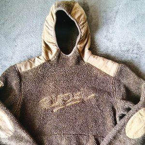 Vintage Balaclava Rip Curl Hoodie fleece sweatshirt